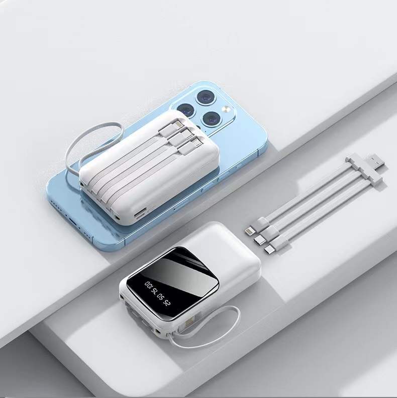 Portable power bank with multiple connections Bowlift