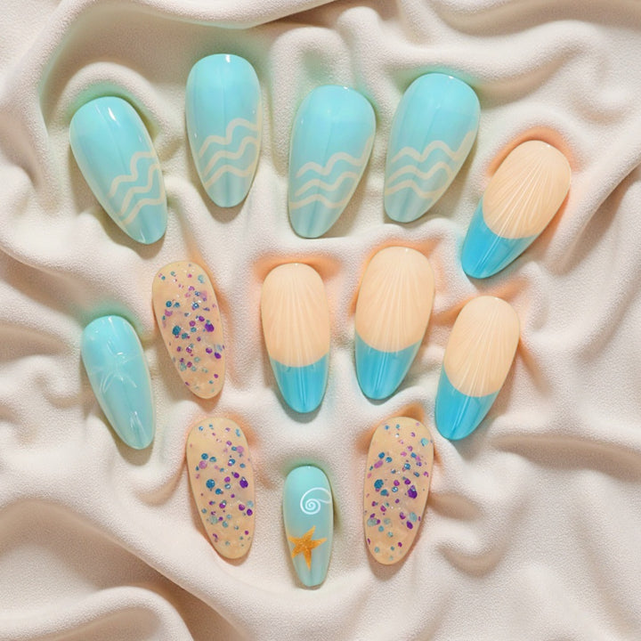 Creative artificial nails in maritime design Bowlift