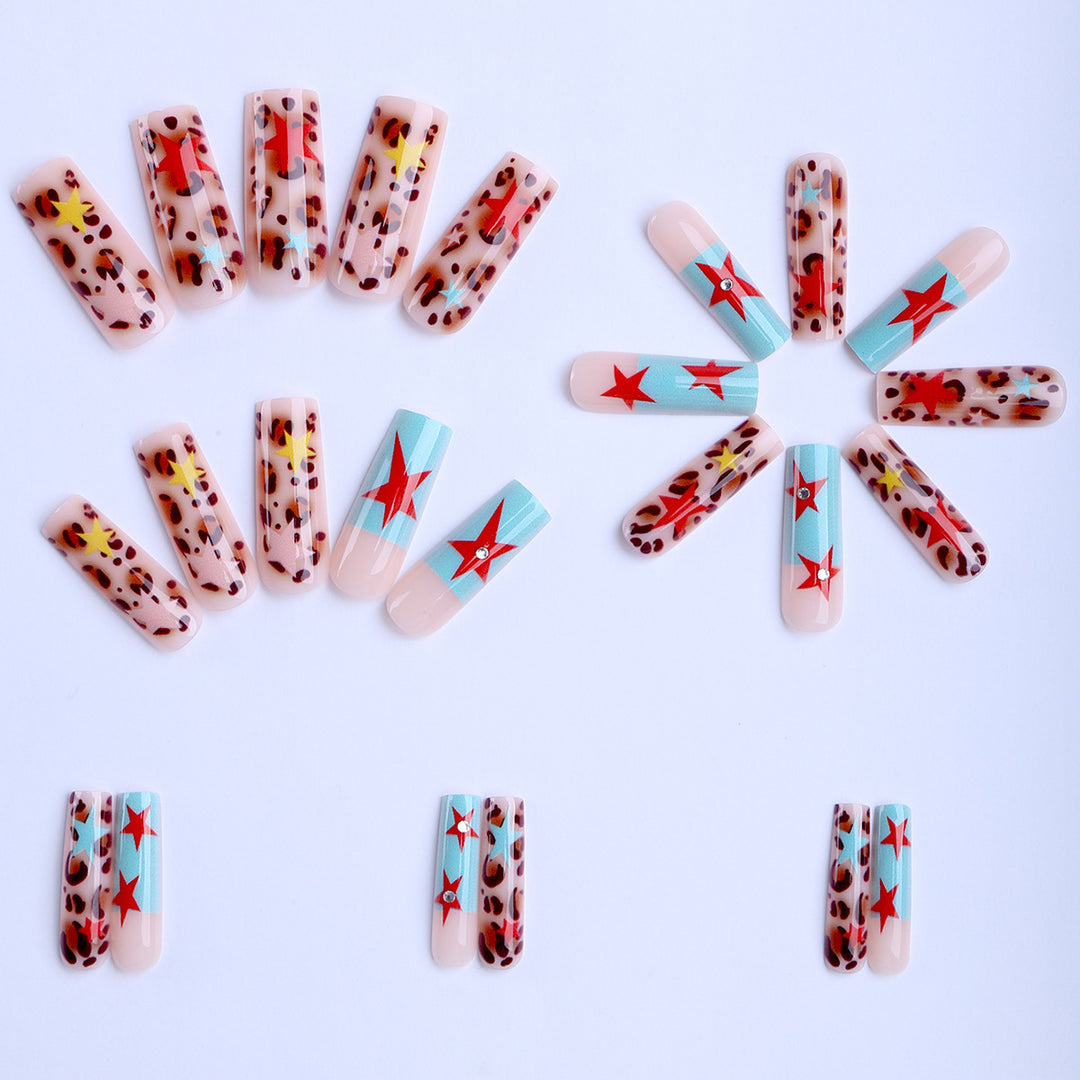 Creative Animal Print Nail Art Bowlift
