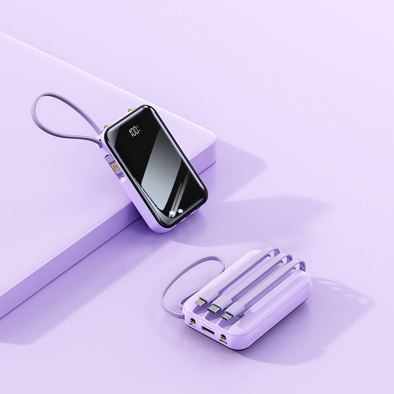 Portable power bank with integrated charging station Bowlift