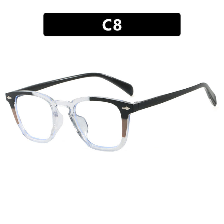 Women’s modern square sunglasses with mirrored UV protection Bowlift