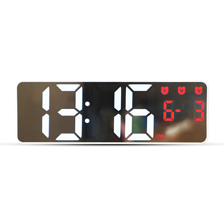Digital watch with large LED display and multiple alarm function Bowlift
