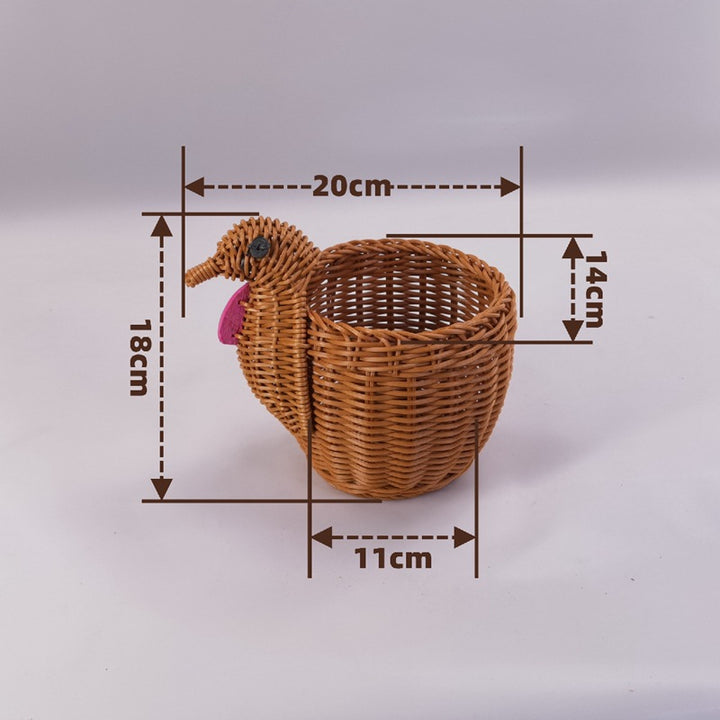 Ladies cute decorative basket Bowlift