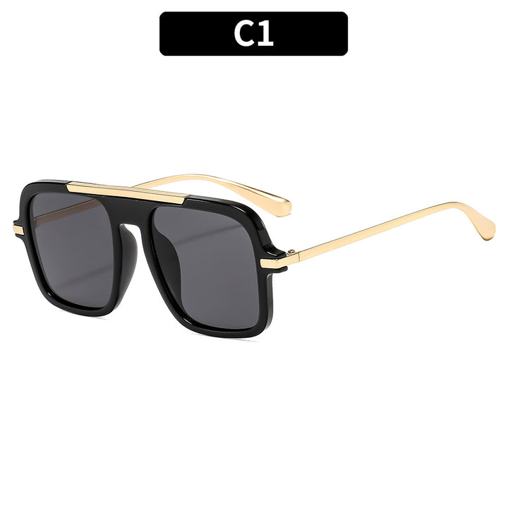 Elegant Look Vintage-Inspired Geometric Sunglasses
