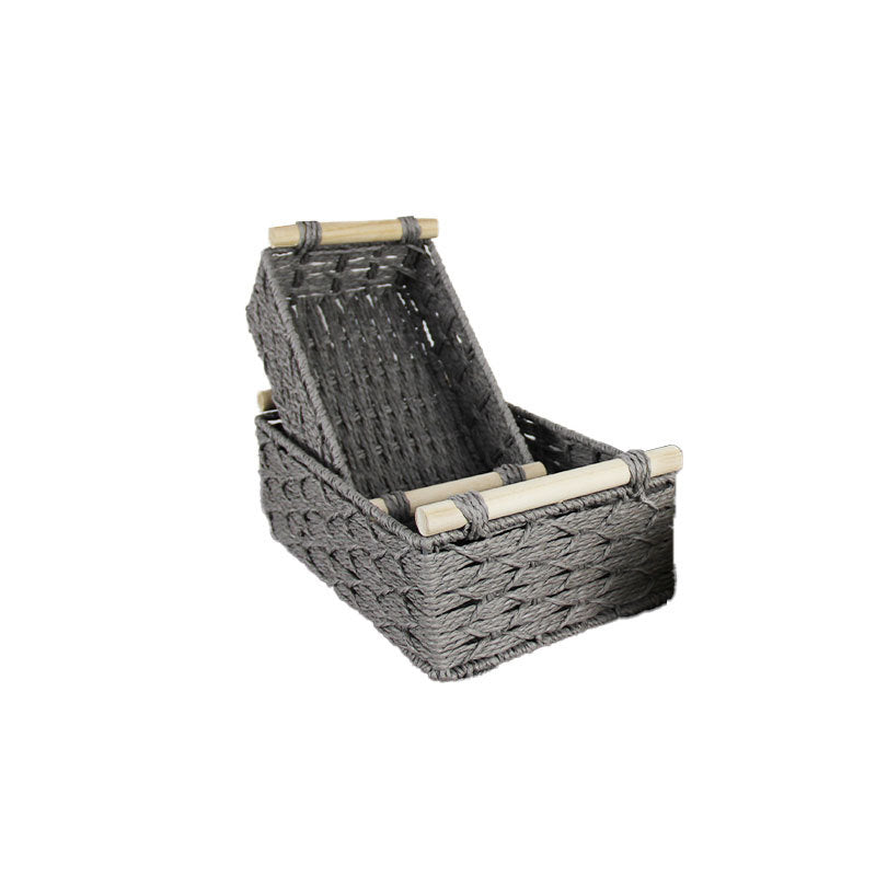 Woven Natural Storage Basket Bowlift