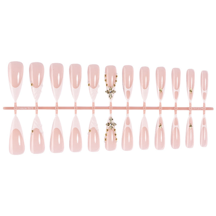 Elegant Decorative Press-On Nail Collection Bowlift