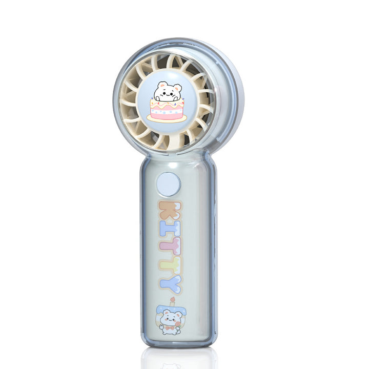 Women's Portable Mini Personal Fan with Cute Design Bowlift