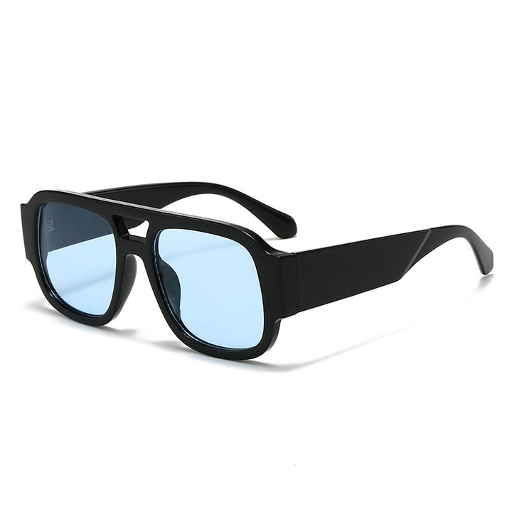 Unisex Bold Frame Retro Sunglasses Bowlift