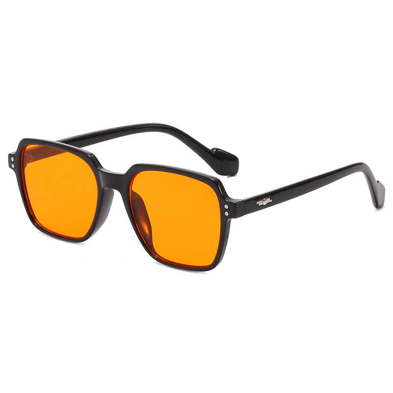 Women square glasses with transparent frame and stylish design Bowlift