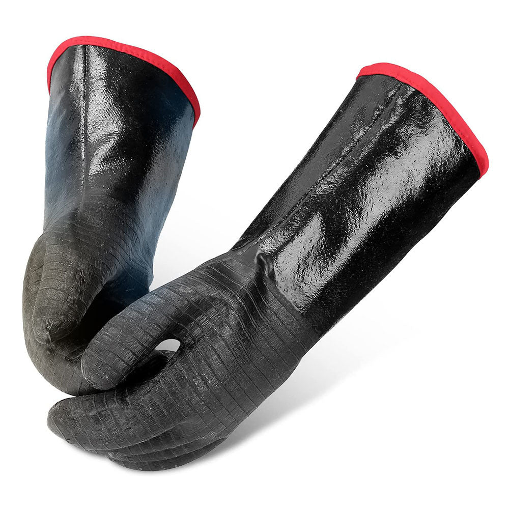 High-Heat Resistant BBQ and Grill Gloves with Textured Non-Slip Grip Bowlift