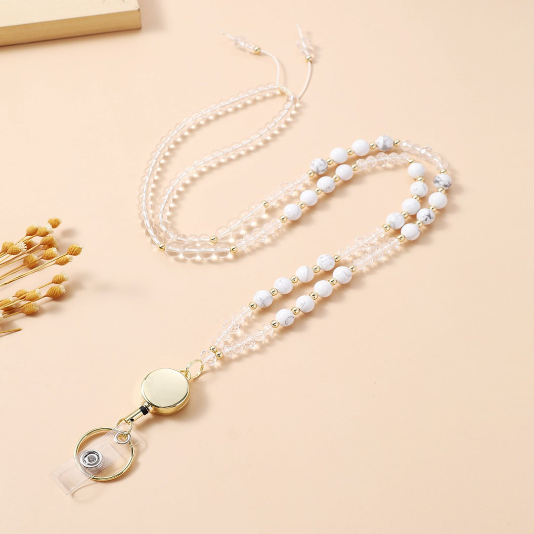 Beaded Phone Chain Holder Bowlift