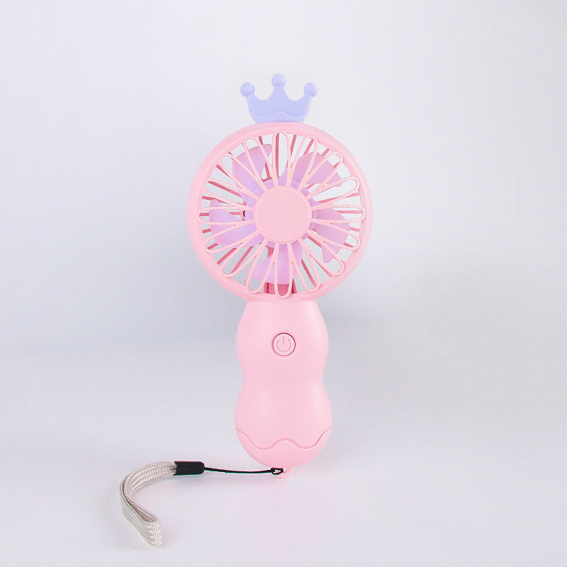 Mini Portable Animal-Themed Handheld Cooling Fan Bowlift