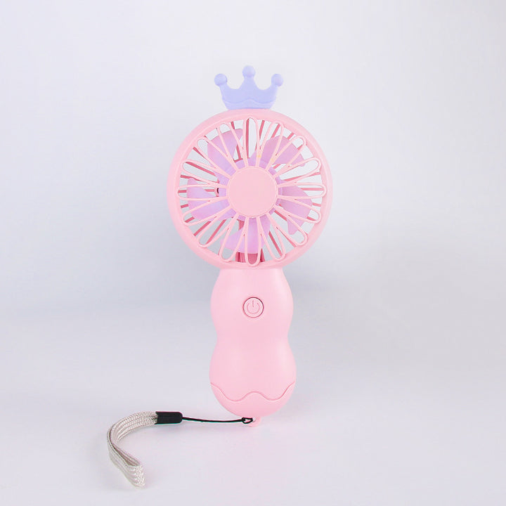 Mini Portable Animal-Themed Handheld Cooling Fan Bowlift