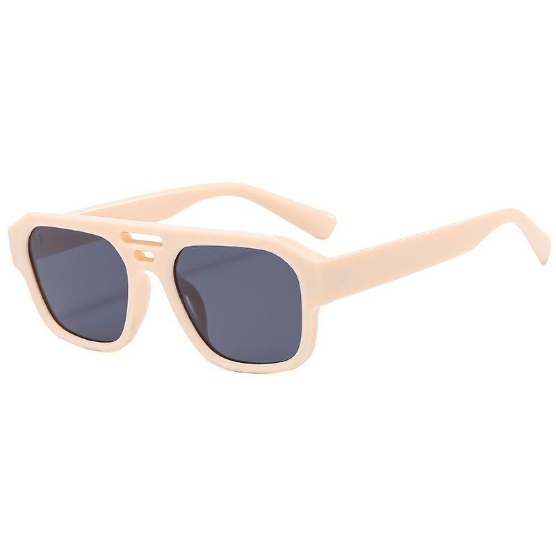 Women Fashion Sunglasses with Angular Design and UV Protection Bowlift