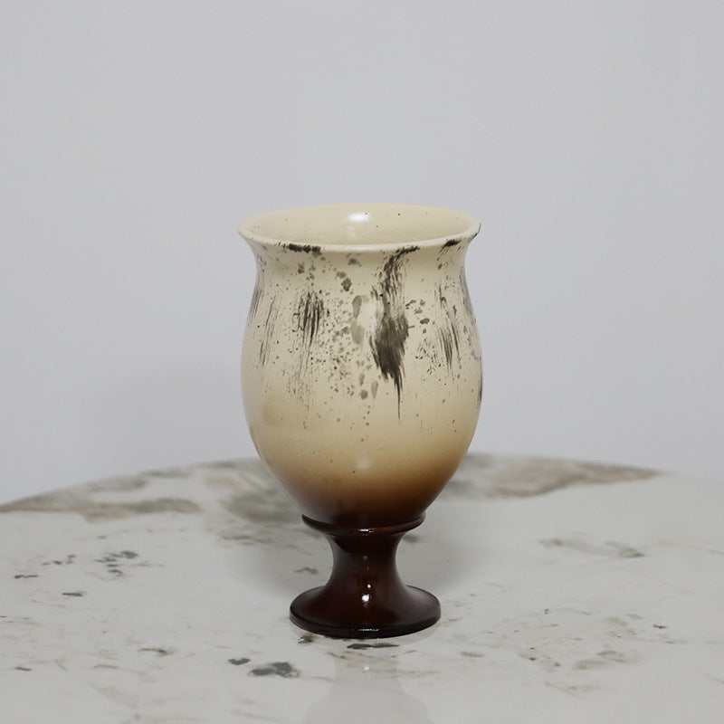 Artistic Decorative Footed Vase