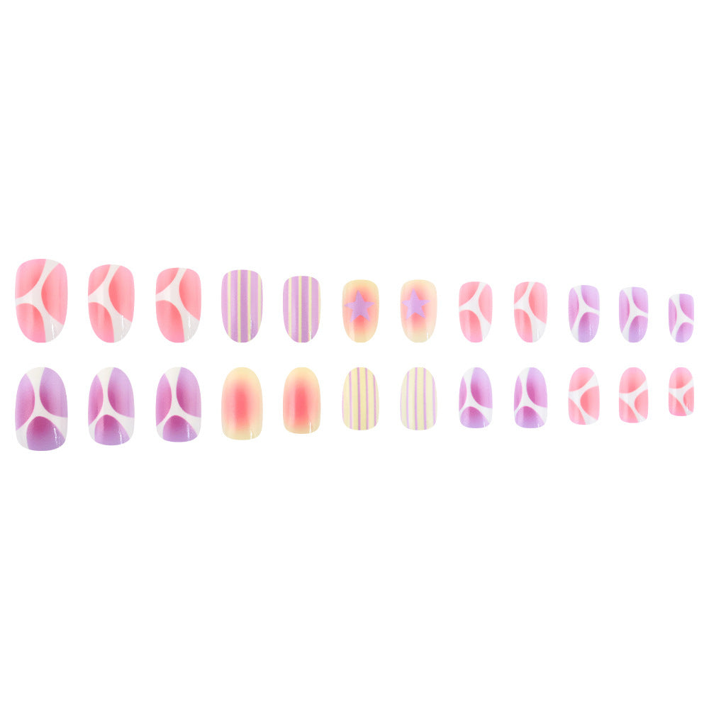 Artistic Press-On Nail Art Collection Bowlift