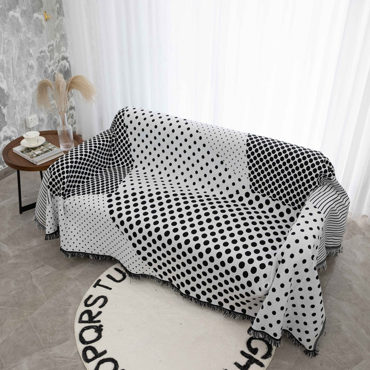 Stylish Bohemian Fringe Throw Blanket