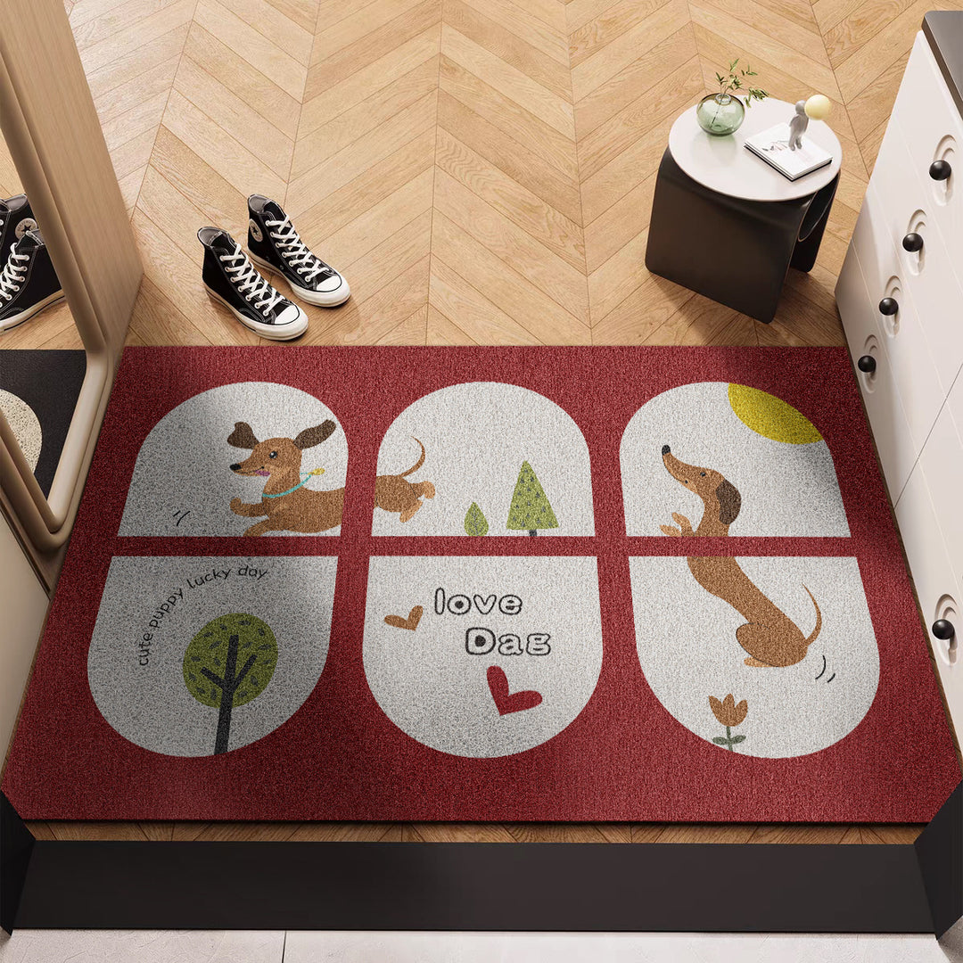 Geometric Pattern Floor Mat