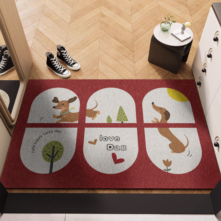 Geometric Pattern Floor Mat