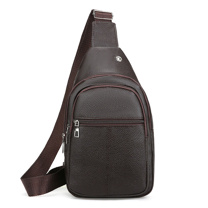 Premium Leather Sling Backpack Bowlift