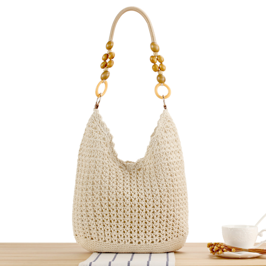 Handbag in Modern Crochet Style Bowlift