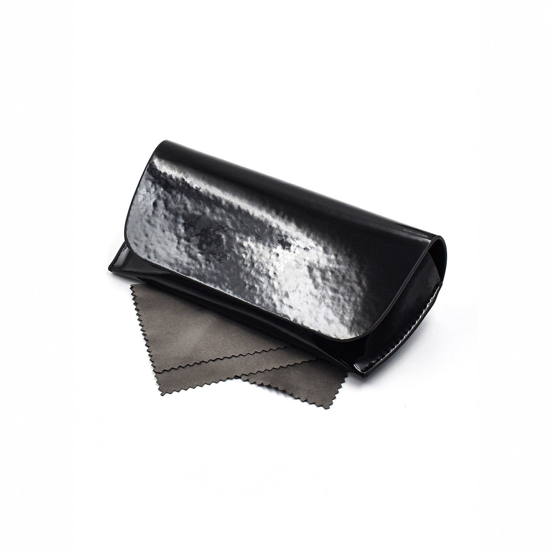 Chic Patent Leather Eyewear Case Bowlift