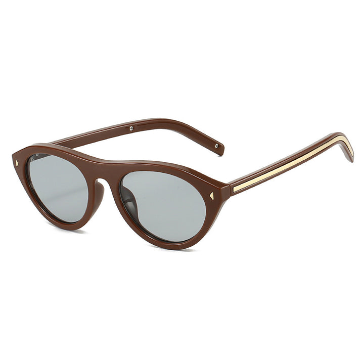 Retro-Inspired Geometric Sunglasses Bowlift