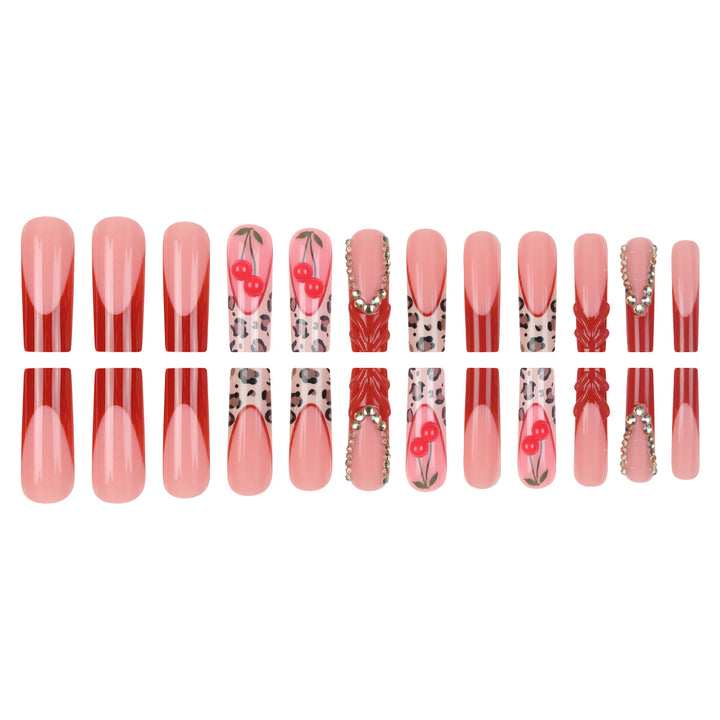 Artistic Leopard Print Nail Art Bowlift
