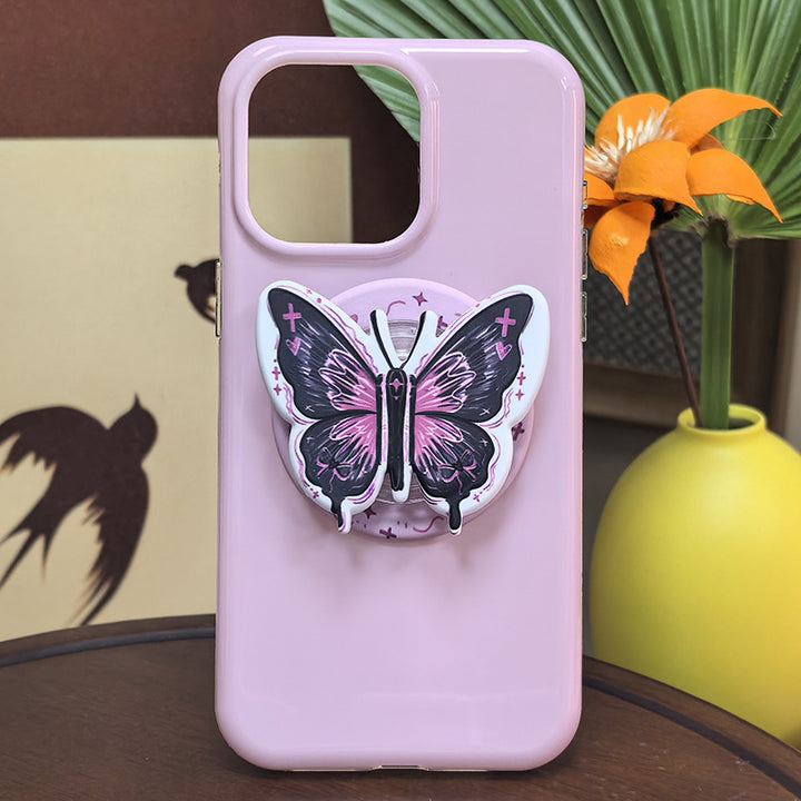 Butterfly-Themed Phone Grip Bowlift