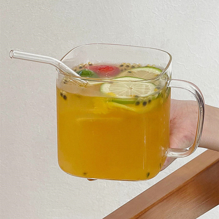 Women's Glass Jug with Bamboo Lid Bowlift