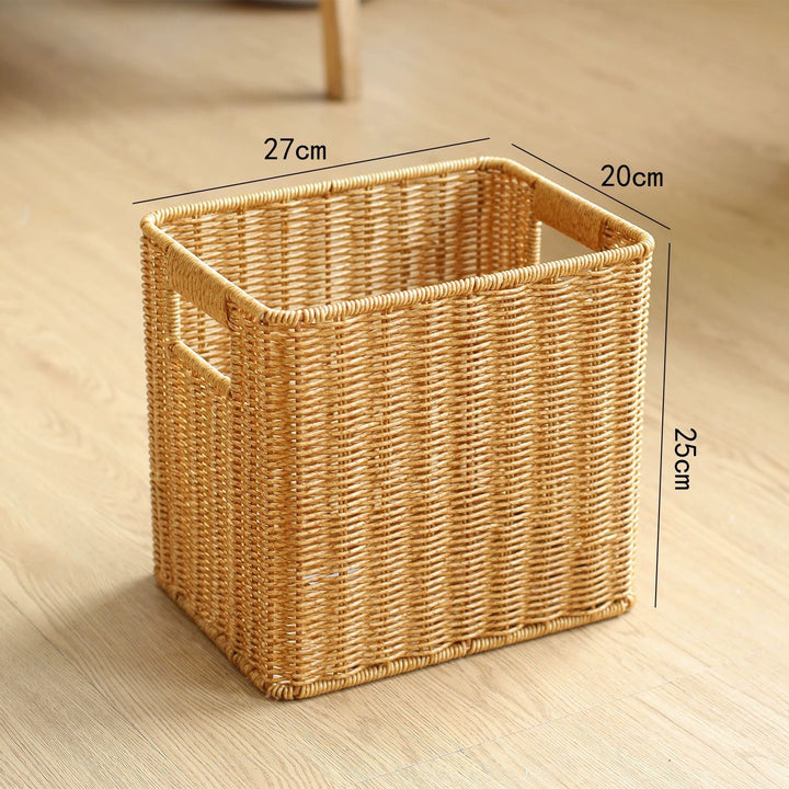 Rectangular Woven Storage Bin Bowlift