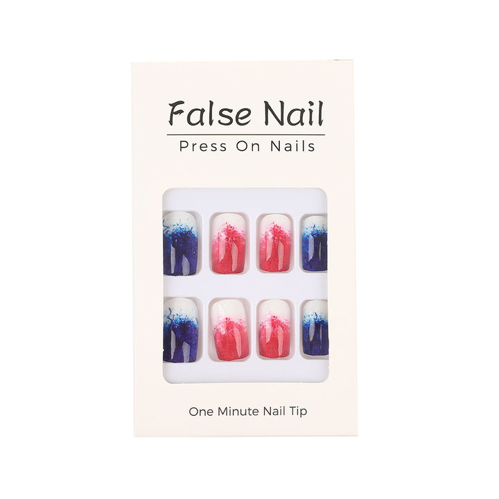 Art nails in creative gradient colors Bowlift