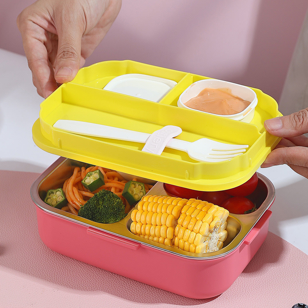 Multi-Compartment Eco-Friendly Lunch Box