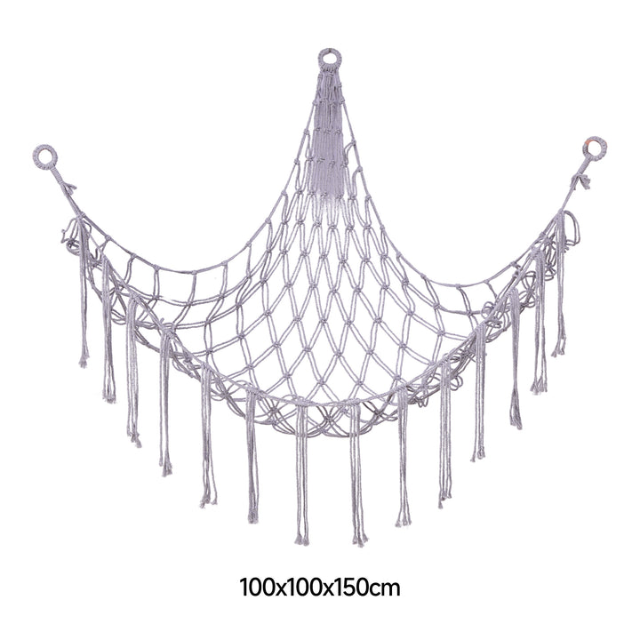 Macramé Hammock Hanging Storage
