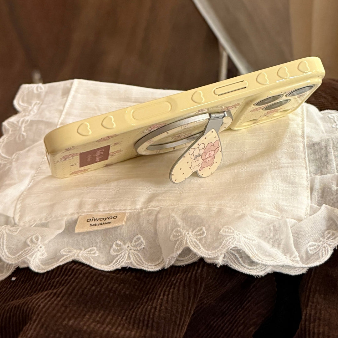 Heart-shaped bag holder Bowlift