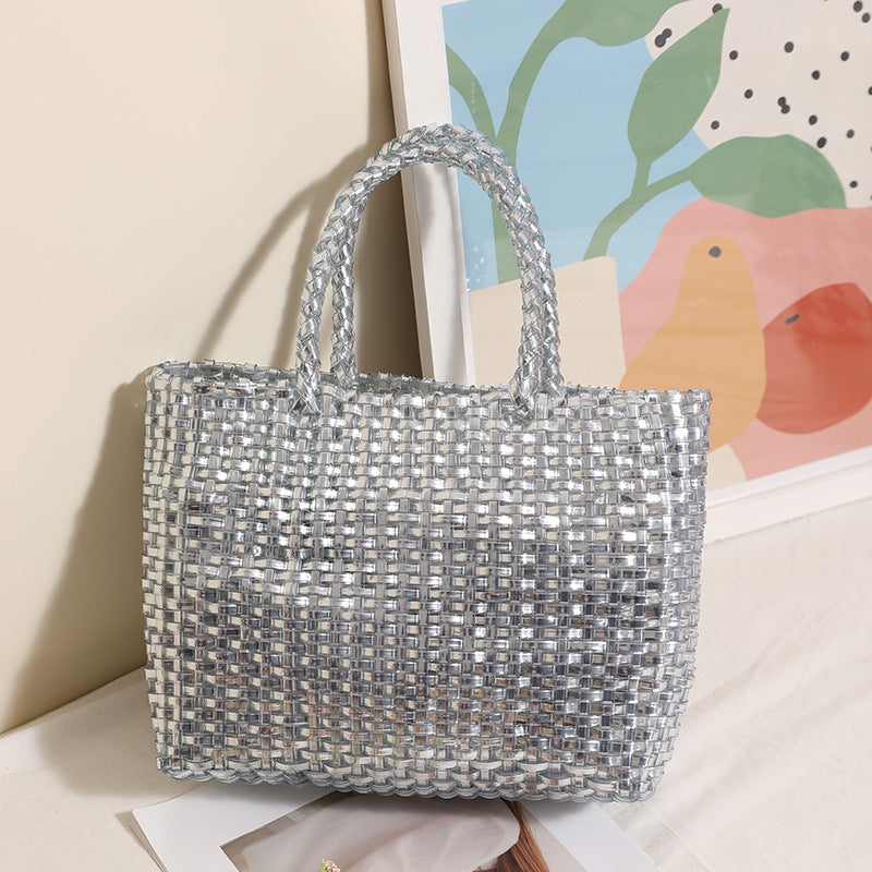 Handmade basket bag with innovative weaving technique Bowlift
