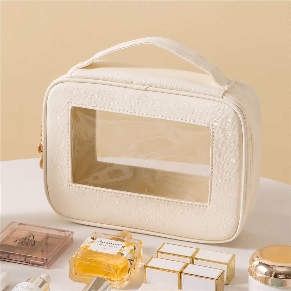 Transparent Cosmetic Storage Case Bowlift