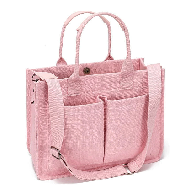 Multifunctional tote bag with numerous interior compartments Bowlift