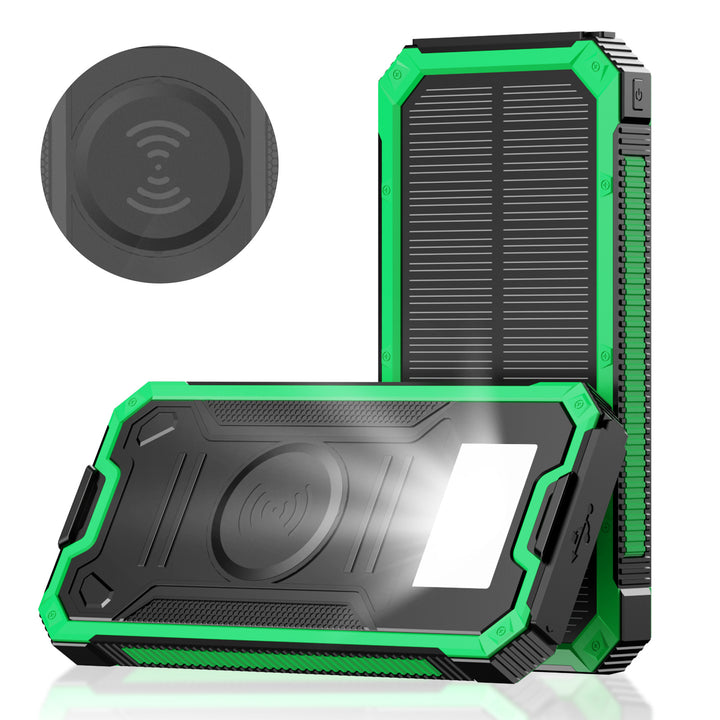 Solar Power Bank with High-Speed Charging Bowlift