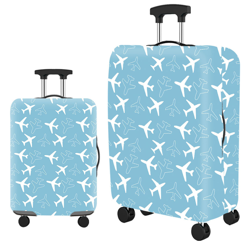 Whimsical Hedgehog Design Hard Shell Luggage Bowlift