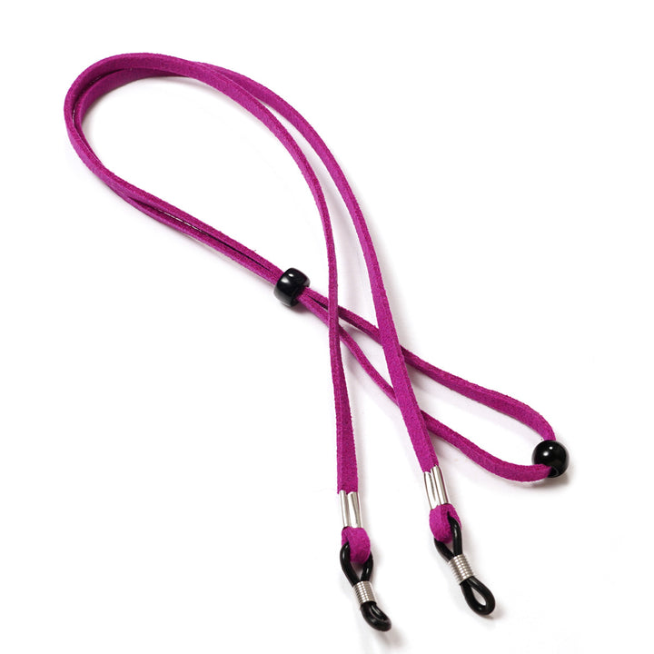 Adjustable Suede Eyewear Strap Bowlift
