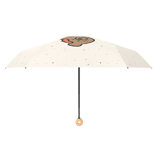 Women's compact sun protection umbrella Bowlift
