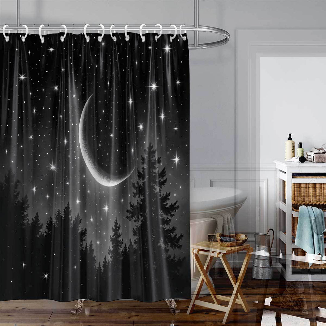 Artistic Shower Curtain Bowlift