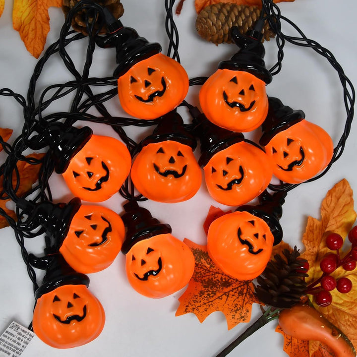 Decorative LED Pumpkin String Lights Bowlift