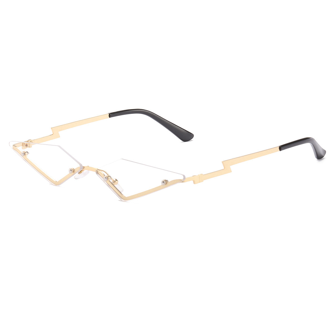 Women’s designer sunglasses with futuristic frame Bowlift