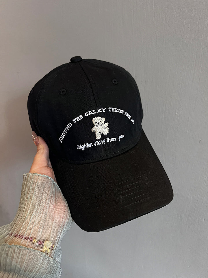 Unisex Embroidered Cap Bowlift