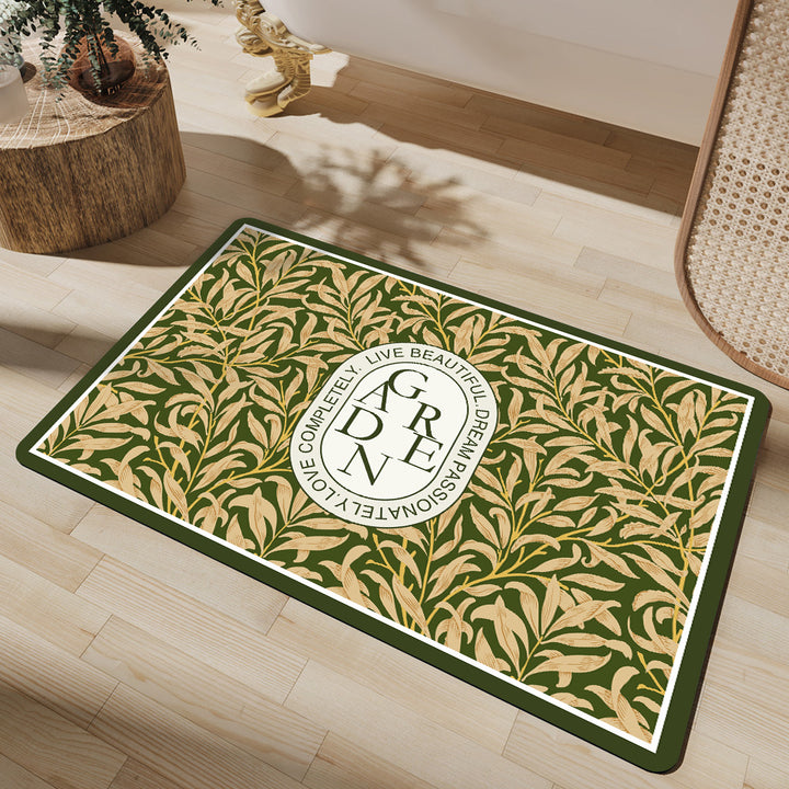 Decorative Motivational Bath Mat Bowlift