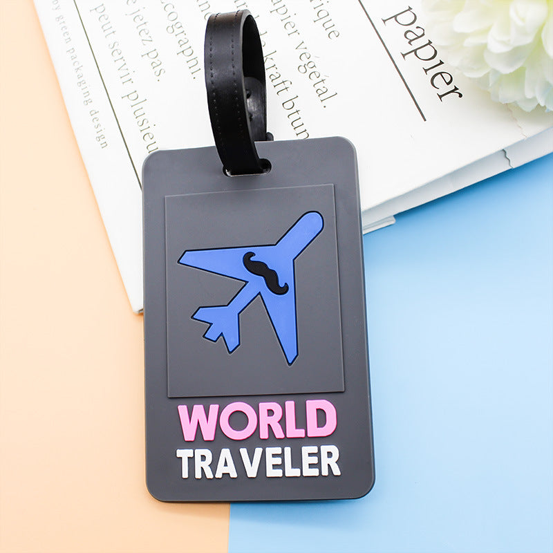 Unisex Luggage Tag in Creative Airplane Design Bowlift