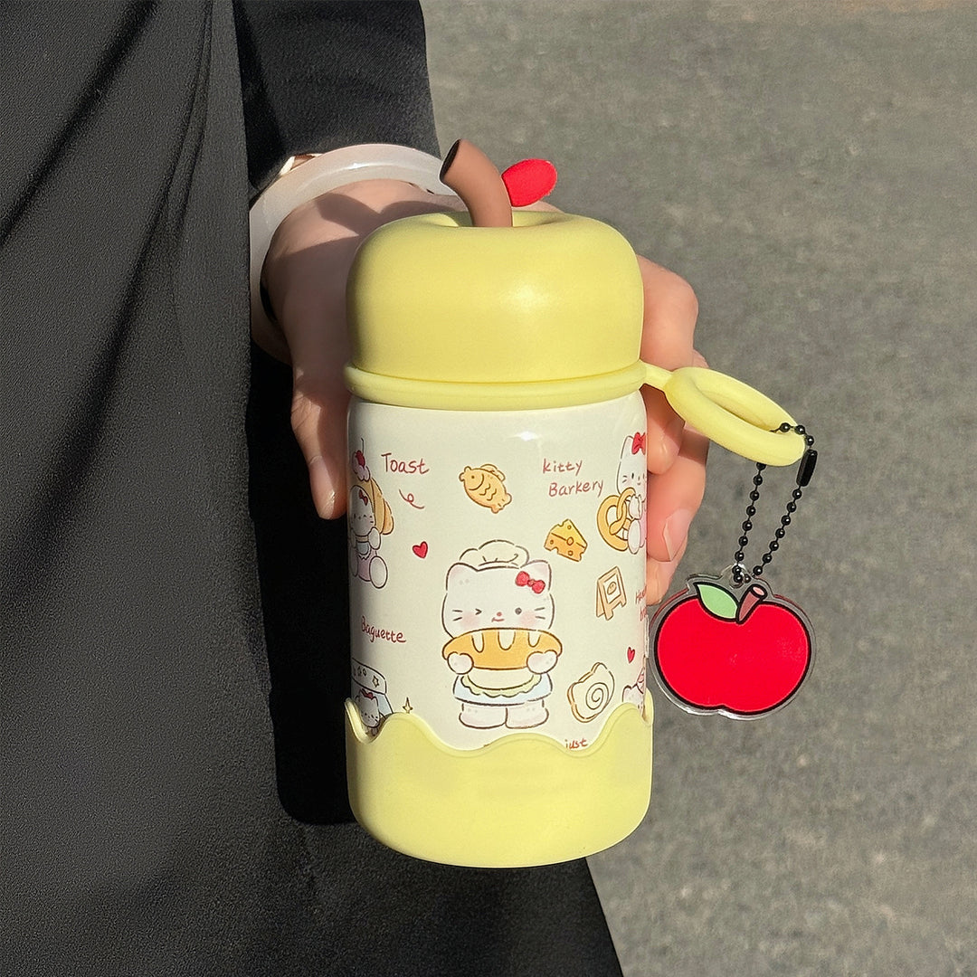 Women portable coffee cup with creative lid Bowlift