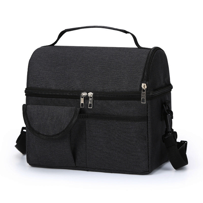 Multi-Compartment Insulated Lunch Bag